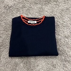 Boden short sleeve sweater top